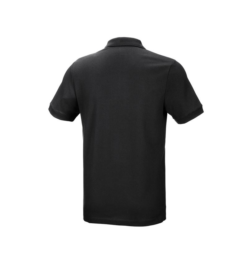 Tričká, pulóvre a košele: Piqué tričko e.s. cotton stretch + čierna 4