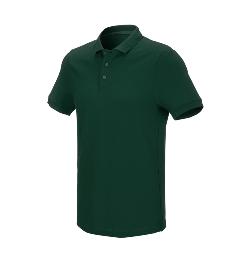 Témy: Piqué tričko e.s. cotton stretch + zelená 2