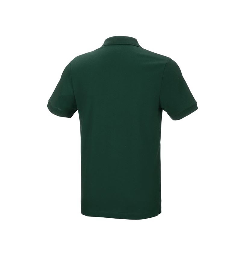 Lesníctvo / Poľnohospodárstvo: Piqué tričko e.s. cotton stretch + zelená 3