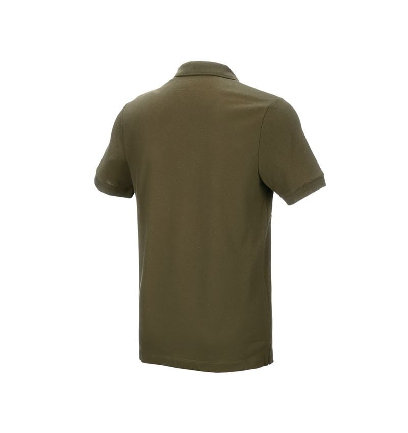 Tričká, pulóvre a košele: Piqué tričko e.s. cotton stretch + bahenná zelená 3