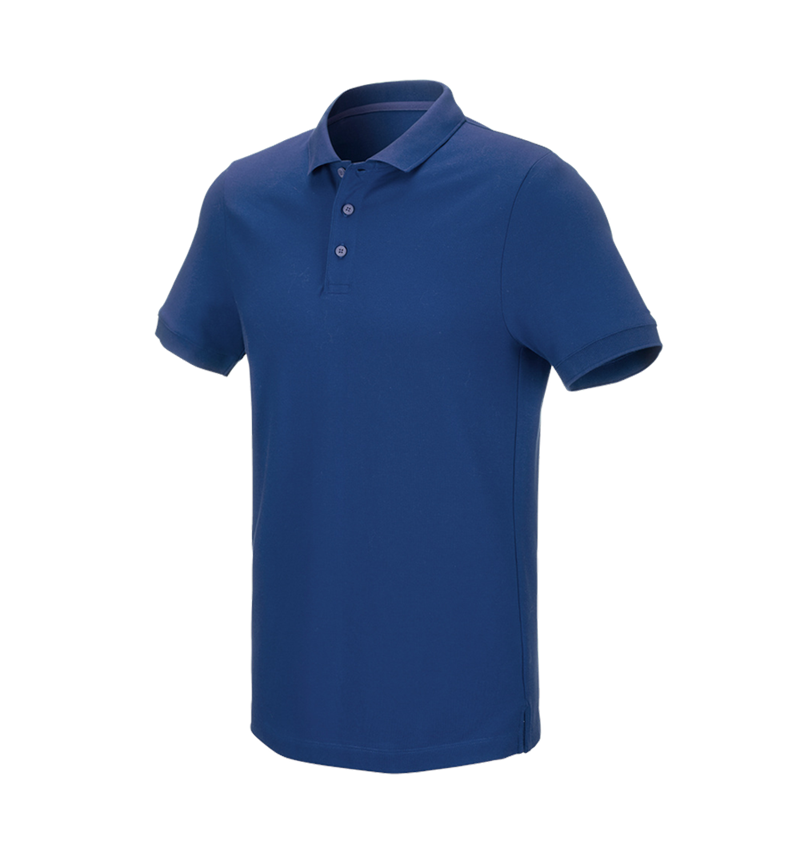 Tričká, pulóvre a košele: Piqué tričko e.s. cotton stretch + alkalická modrá 2