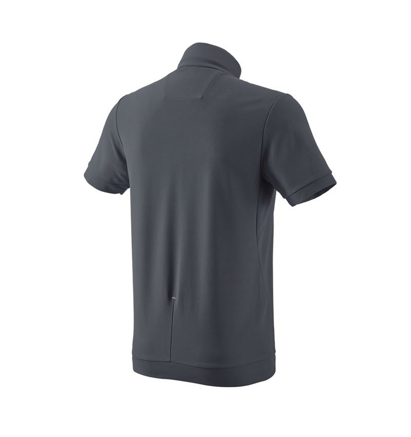 Tričká, pulóvre a košele: Funkčné tričko e.s. ZIP UV + antracitová/platinová 3