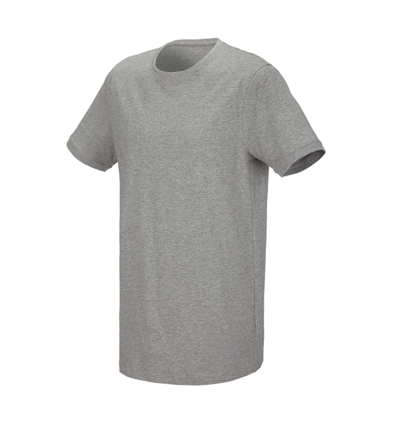 Tričká, pulóvre a košele: Tričko e.s. cotton stretch, long fit + sivá melírovaná 2