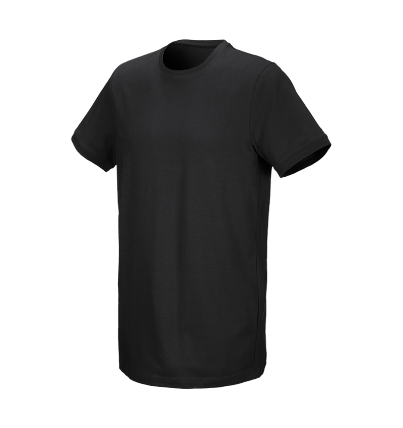 Tričká, pulóvre a košele: Tričko e.s. cotton stretch, long fit + čierna 2