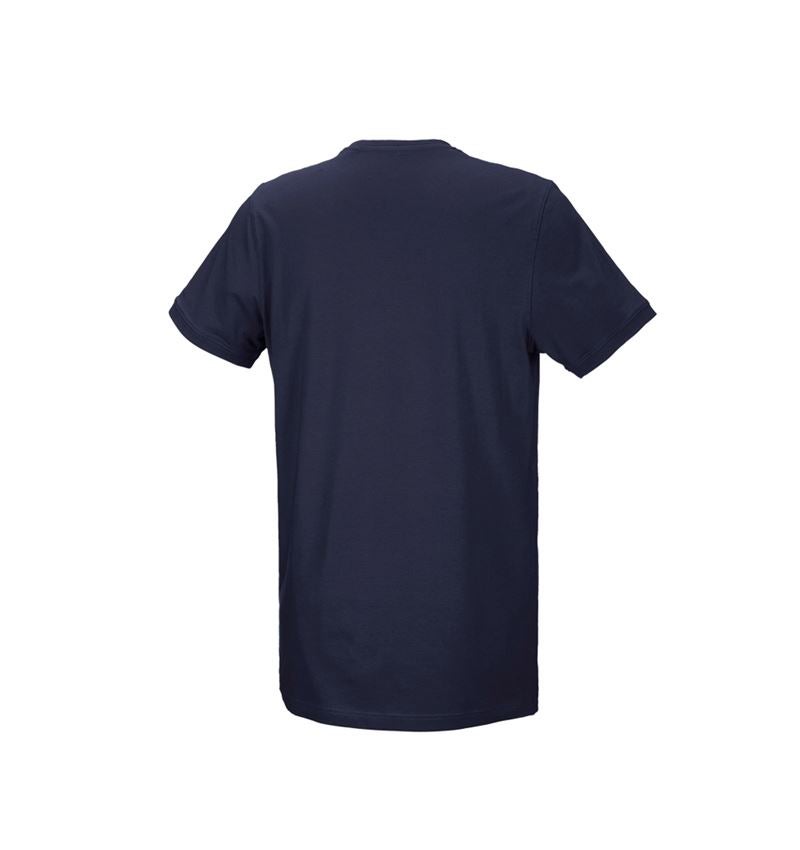 Tričká, pulóvre a košele: Tričko e.s. cotton stretch, long fit + tmavomodrá 3