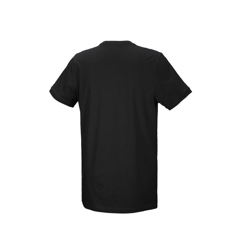 Tričká, pulóvre a košele: Tričko e.s. cotton stretch, long fit + čierna 3