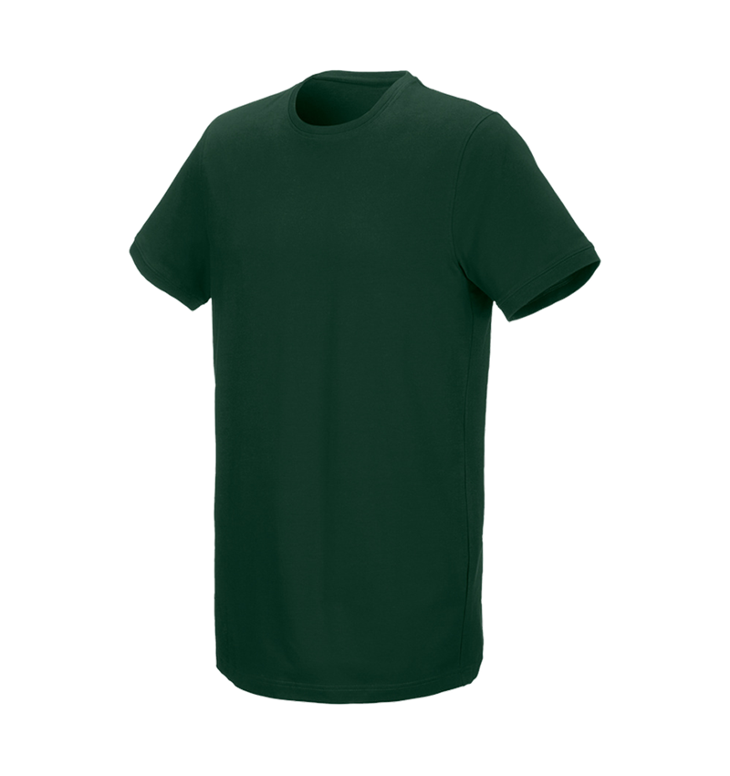 Tričká, pulóvre a košele: Tričko e.s. cotton stretch, long fit + zelená 1