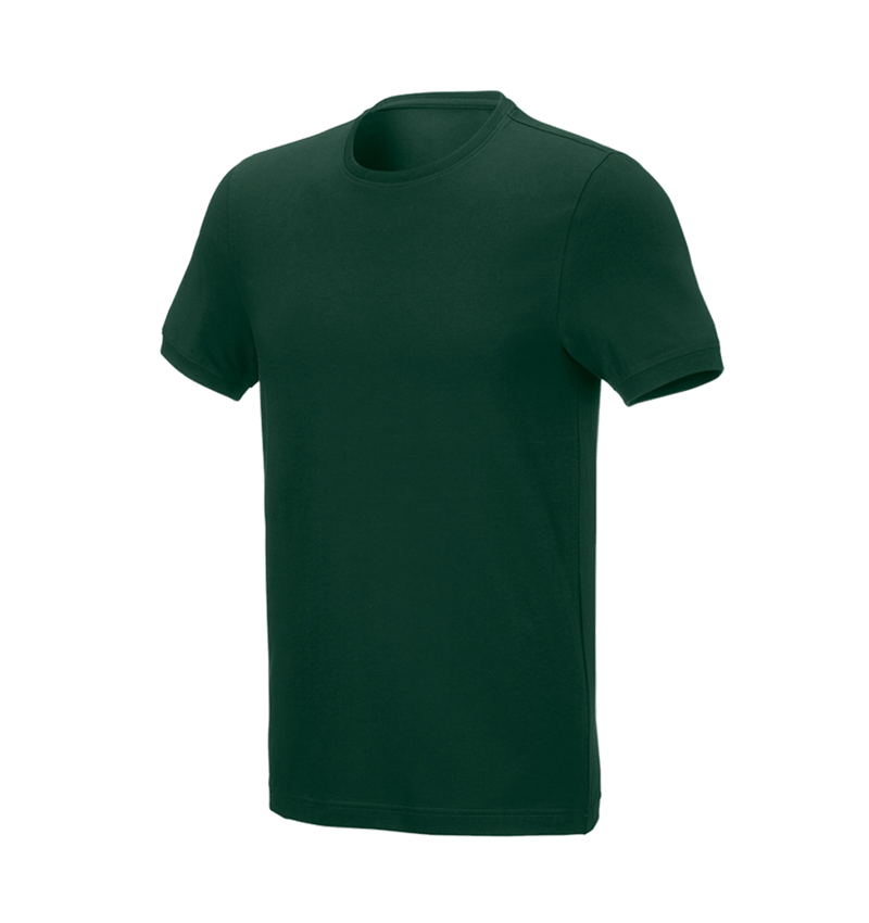 Tričká, pulóvre a košele: Tričko e.s. cotton stretch, slim fit + zelená 2