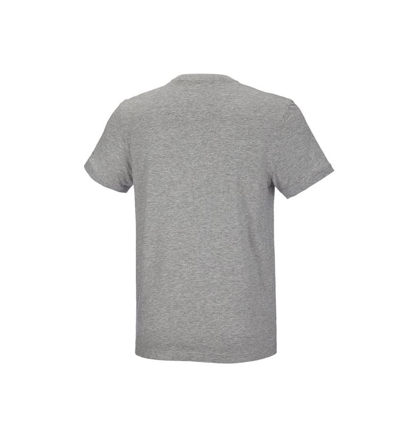 Tričká, pulóvre a košele: Tričko e.s. cotton stretch + sivá melírovaná 4