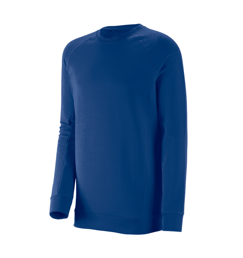 Tričká, pulóvre a košele: Mikina e.s. cotton stretch long fit + nevadzovo modrá 2