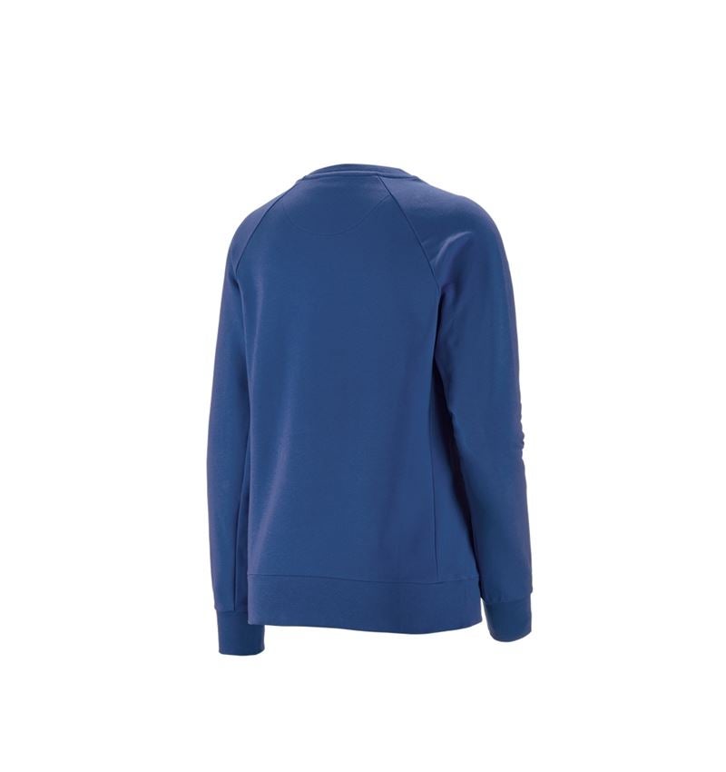 Tričká, pulóvre a košele: Mikina e.s. cotton stretch, dámska + alkalická modrá 3