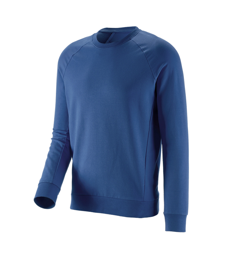 Tričká, pulóvre a košele: Mikina e.s. cotton stretch + alkalická modrá 3