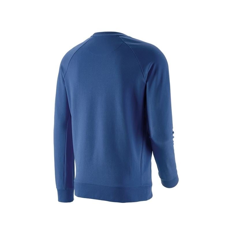Tričká, pulóvre a košele: Mikina e.s. cotton stretch + alkalická modrá 4