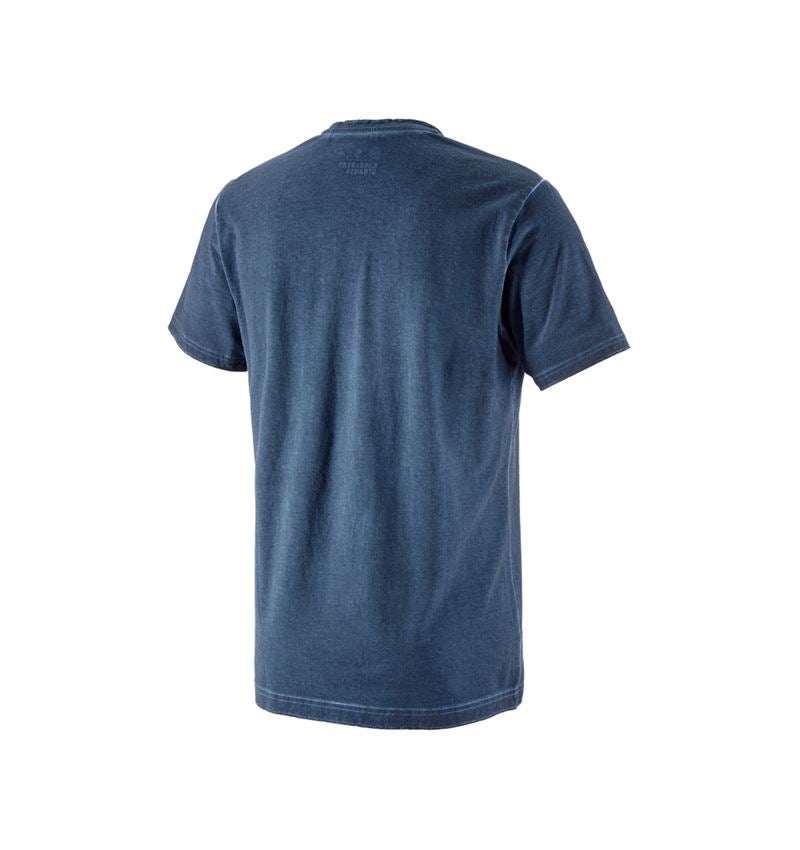 Tričká, pulóvre a košele: Tričko e.s.motion ten + bridlicová modrá vintage 3