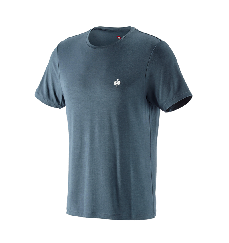 Tričká, pulóvre a košele: Tričko modal e.s. ventura vintage + železná modrá 2