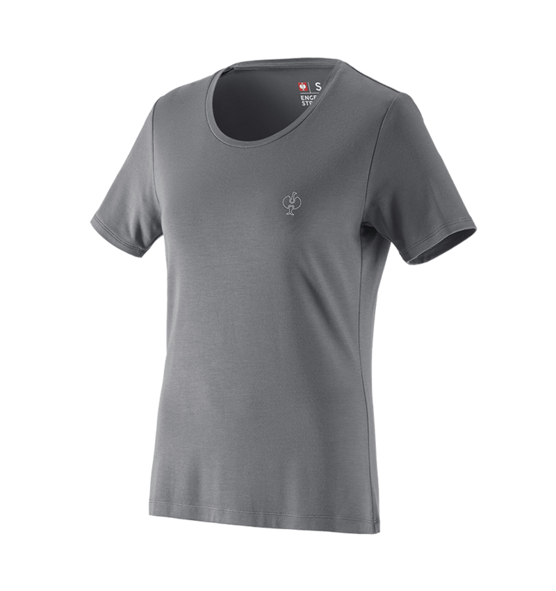 Tričká, pulóvre a košele: Tričko modal e.s. ventura vintage, dámske + čadičovo sivá 2
