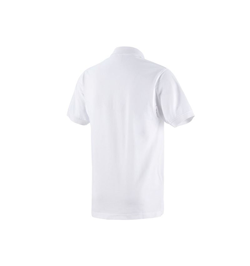 Tričká, pulóvre a košele: Polo tričko Piqué e.s.industry + biela 1