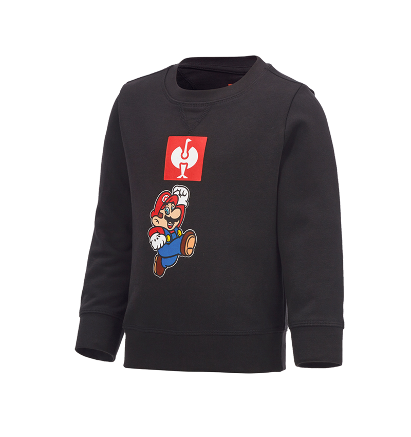 Tričká, pulóvre a košele: Super Mario mikina, detská + čierna 1