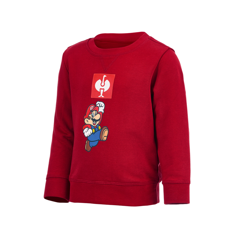 Tričká, pulóvre a košele: Super Mario mikina, detská + ohnivá červená 2