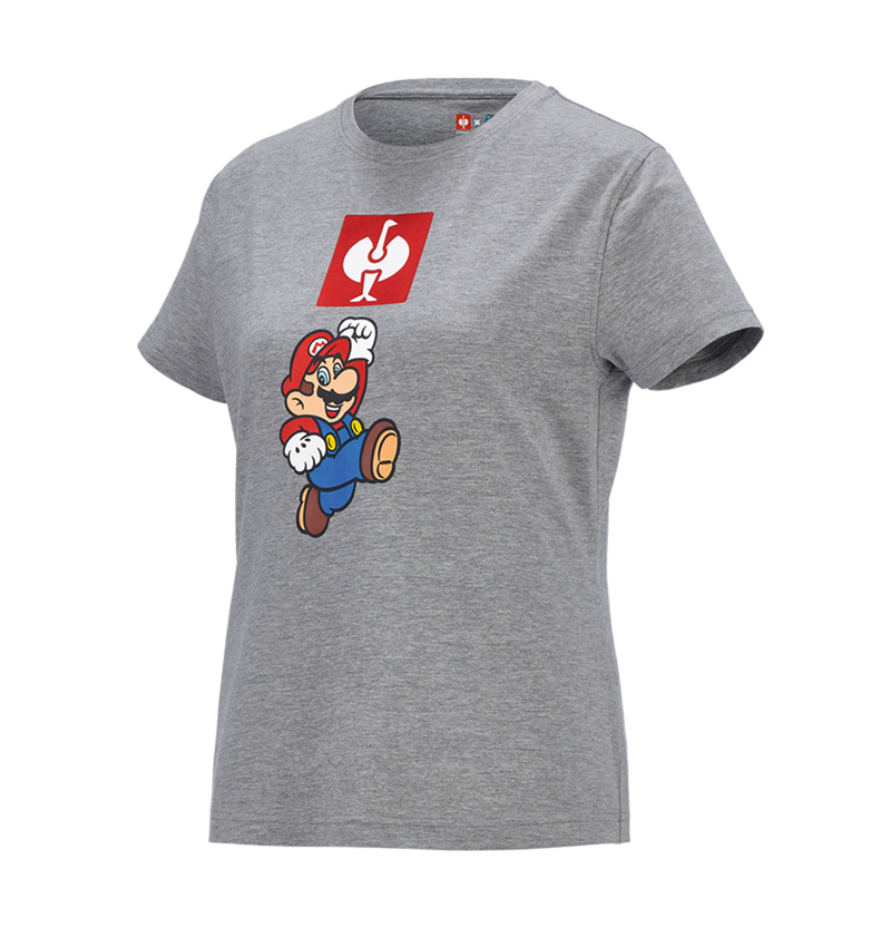 Tričká, pulóvre a košele: Super Mario Tričko, dámske + sivá melírovaná 2