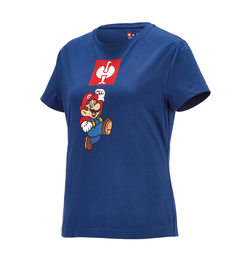 Tričká, pulóvre a košele: Super Mario Tričko, dámske + alkalická modrá 1