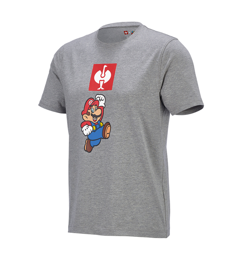 Tričká, pulóvre a košele: Super Mario tričko, pánske + sivá melírovaná 1