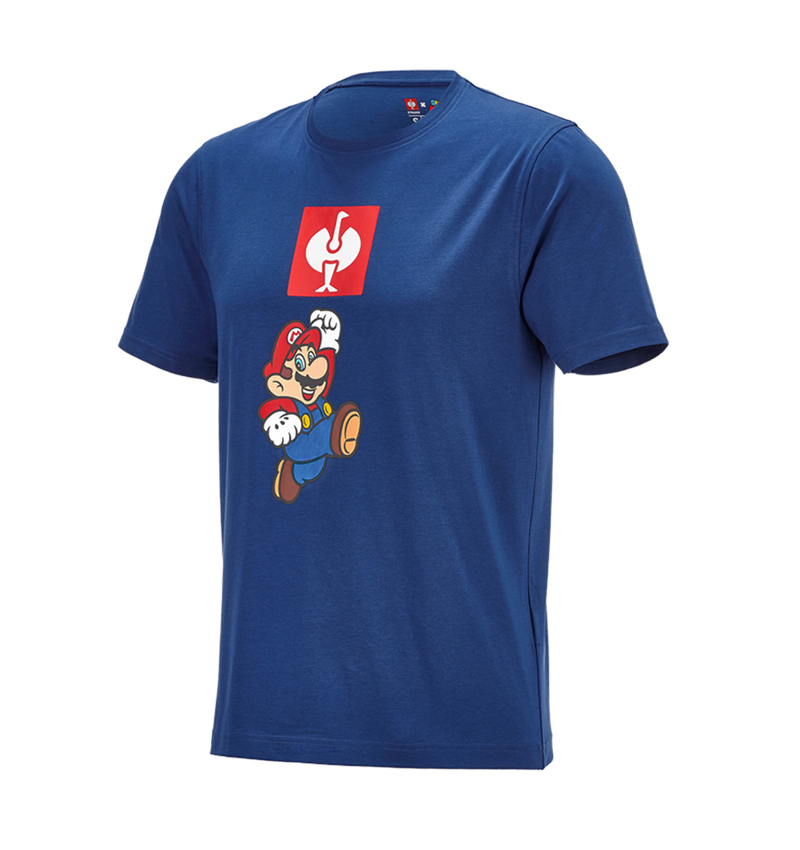 Tričká, pulóvre a košele: Super Mario tričko, pánske + alkalická modrá 4