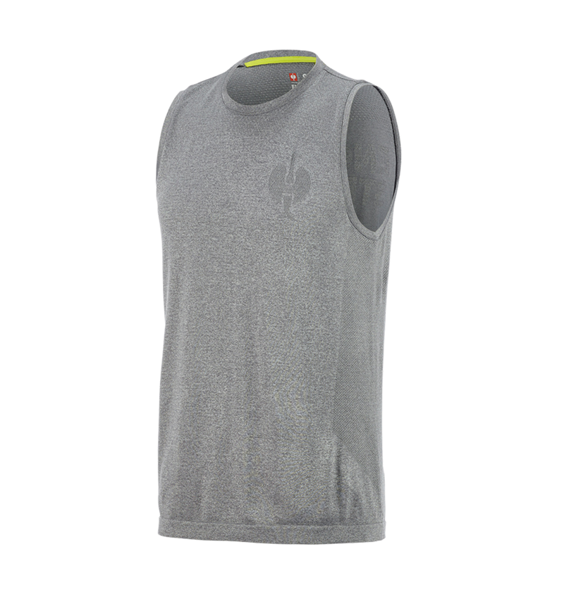 Tričká, pulóvre a košele: Atletické tričko seamless e.s.trail + čadičovo sivá melanž 5