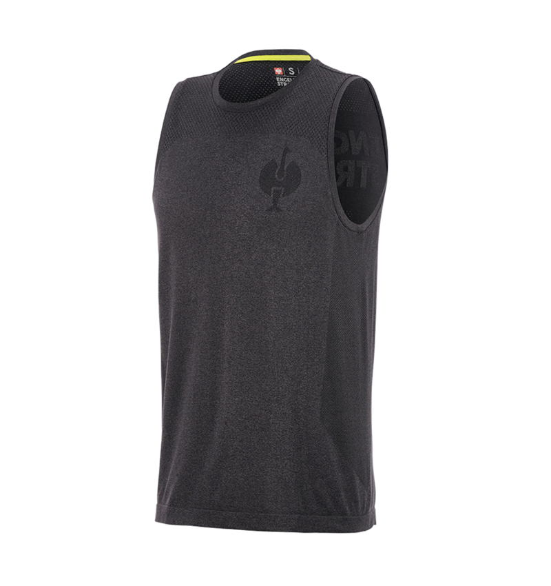 Tričká, pulóvre a košele: Atletické tričko seamless e.s.trail + čierna melanž 5