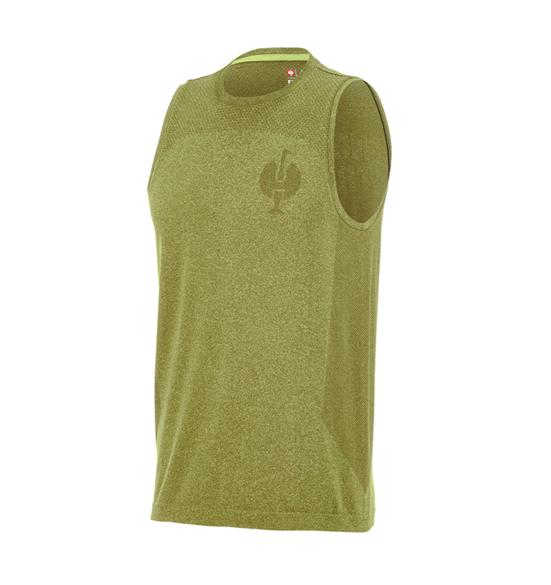 Tričká, pulóvre a košele: Atletické tričko seamless e.s.trail + borievkovo zelená melanž 5