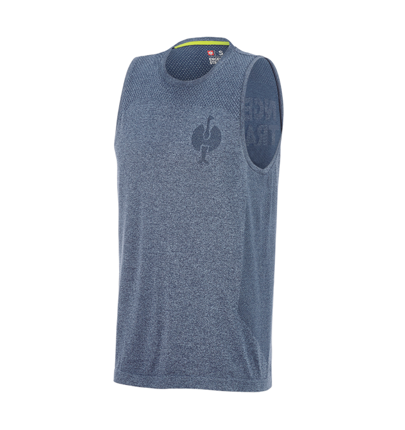 Tričká, pulóvre a košele: Atletické tričko seamless e.s.trail + tmavomodrá melanž 4