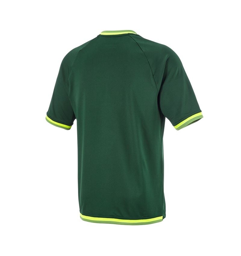 Odevy: Funkčné tričko e.s.ambition + zelená/výstražná žltá 7