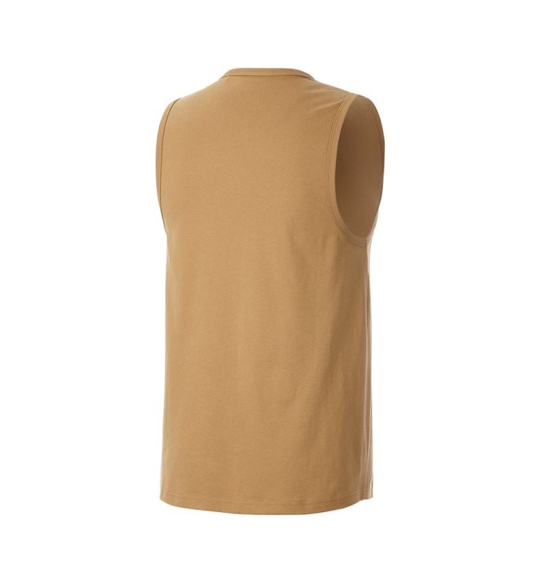 Tričká, pulóvre a košele: Atletické tričko e.s.iconic + mandľovo hnedá 1
