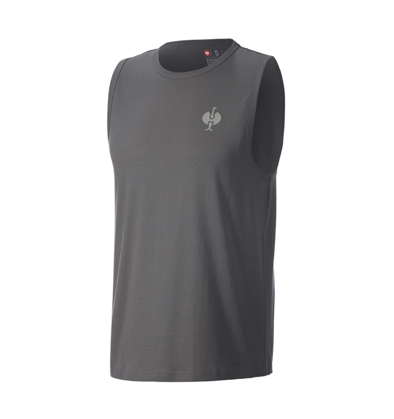 Tričká, pulóvre a košele: Atletické tričko e.s.iconic + karbónová sivá 3