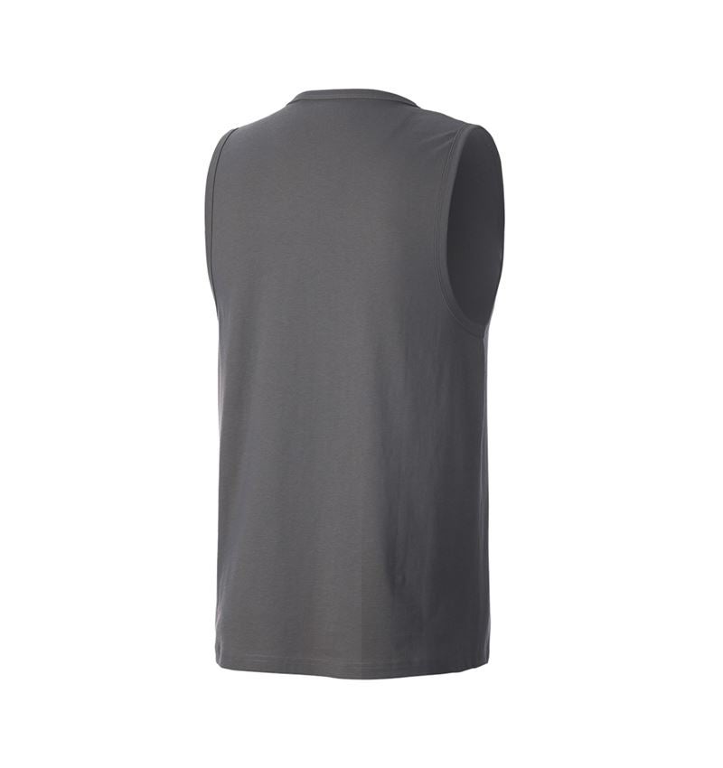 Tričká, pulóvre a košele: Atletické tričko e.s.iconic + karbónová sivá 4