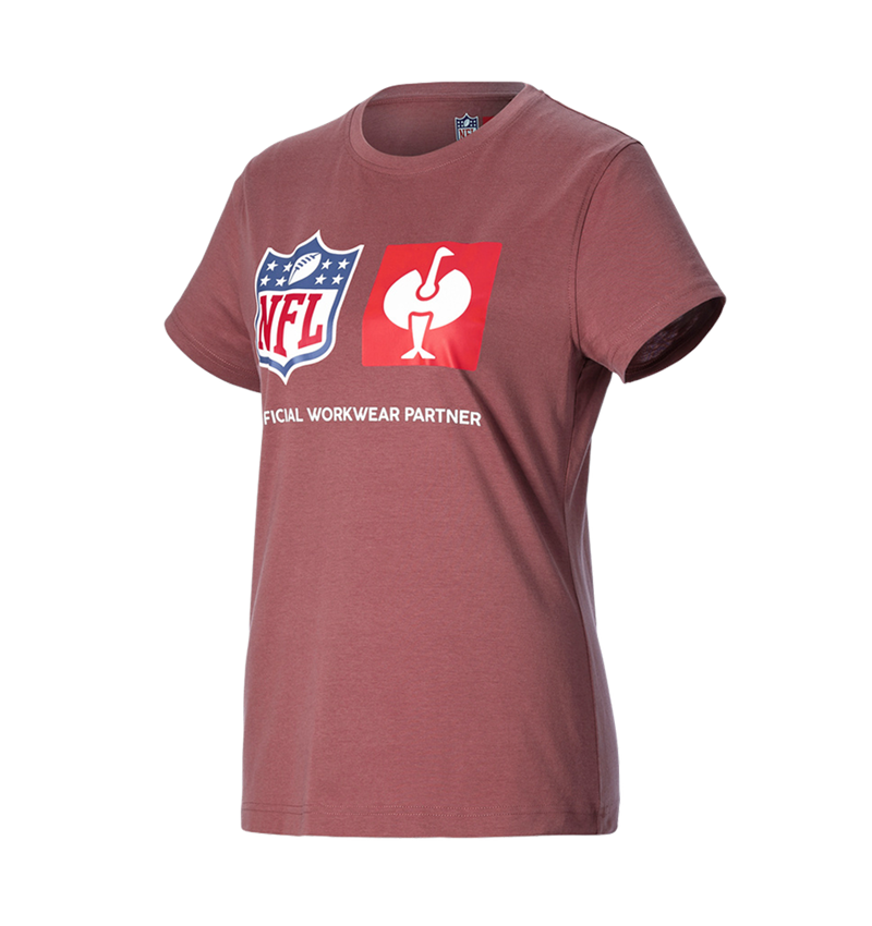 Spolupráce: NFL T-Shirt cotton, ladies + oxidová červená 4