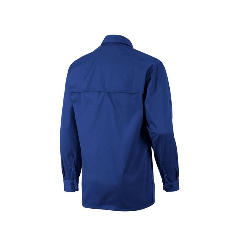 Tričká, pulóvre a košele: Pracovná košeľa e.s.classic, dlhý rukáv + nevadzovo modrá 1