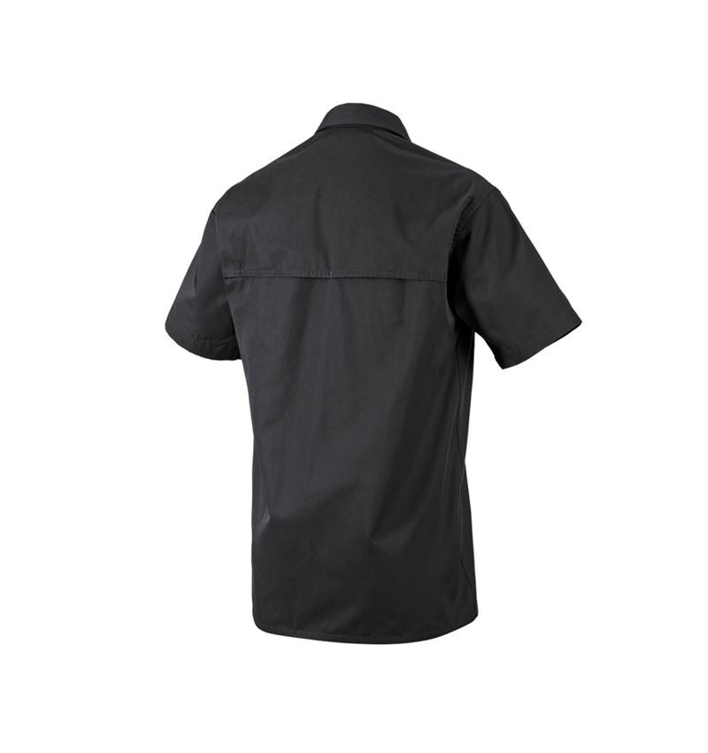 Tričká, pulóvre a košele: Pracovná košeľa e.s.classic, krátky rukáv + čierna 3