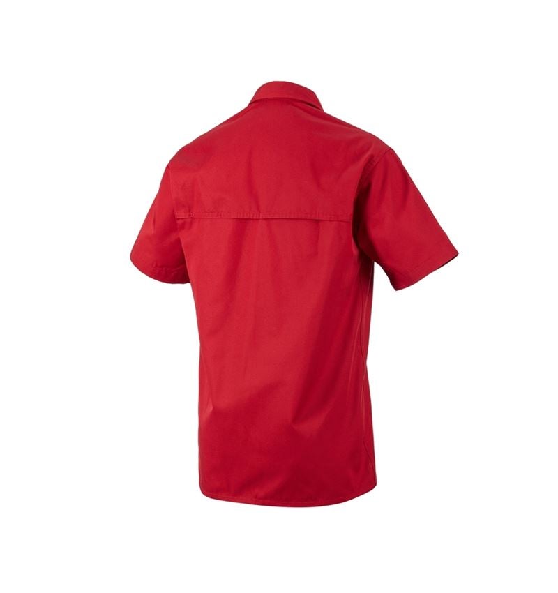 Tričká, pulóvre a košele: Pracovná košeľa e.s.classic, krátky rukáv + červená 1