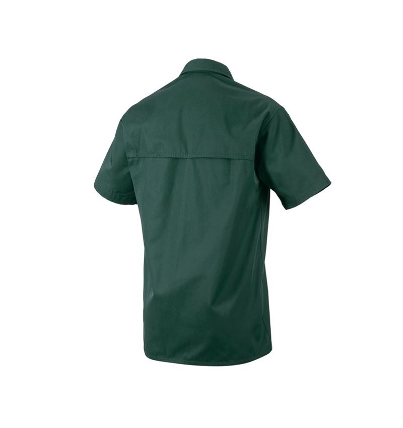 Tričká, pulóvre a košele: Pracovná košeľa e.s.classic, krátky rukáv + zelená 1