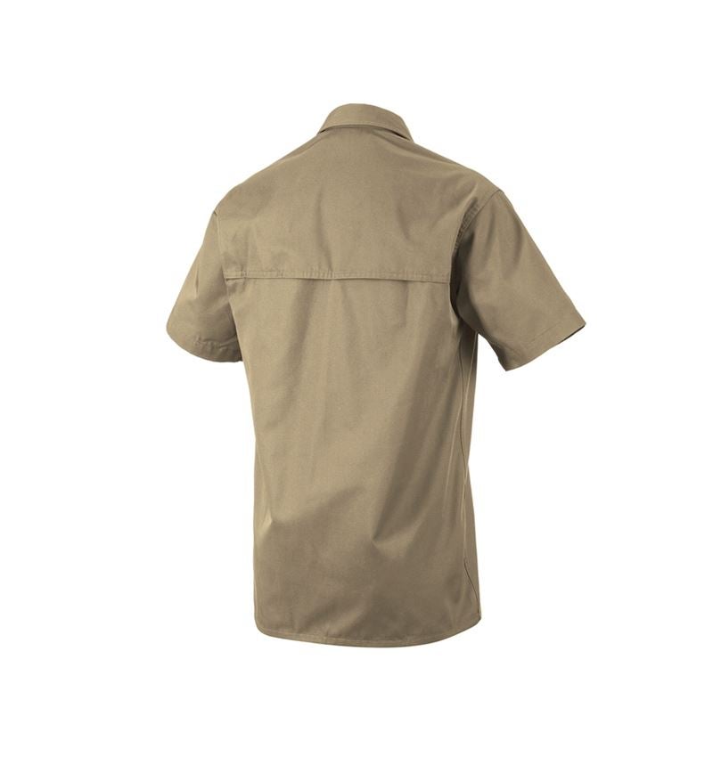 Tričká, pulóvre a košele: Pracovná košeľa e.s.classic, krátky rukáv + kaki 1
