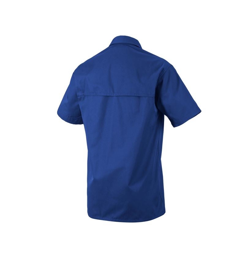 Tričká, pulóvre a košele: Pracovná košeľa e.s.classic, krátky rukáv + nevadzovo modrá 1