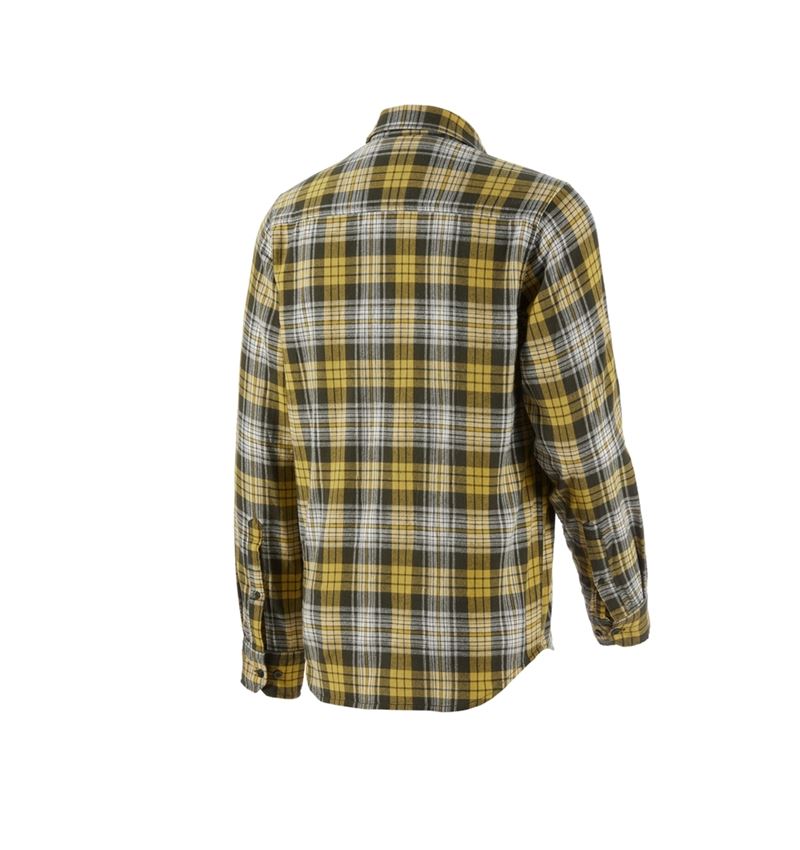 Tričká, pulóvre a košele: Károvaná košeľa e.s.vintage + maskáčová zelená károvaná 6