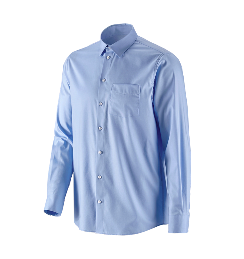 Tričká, pulóvre a košele: Obchodná košeľa e.s. cotton stretch, comfort fit + mrazivá modrá 4