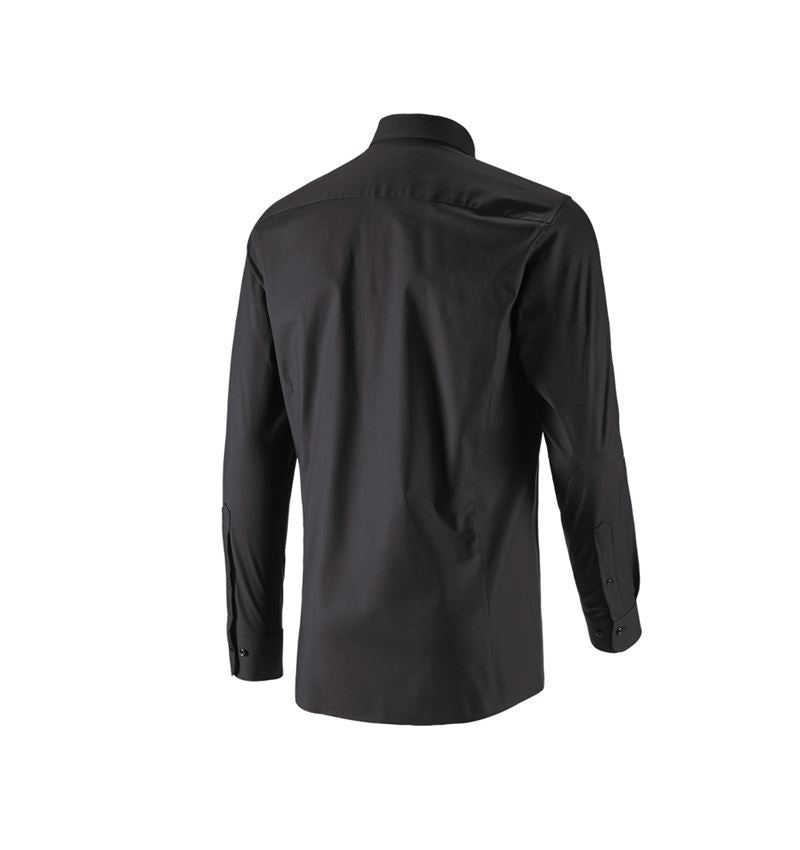 Témy: Obchodná košeľa e.s. cotton stretch, slim fit + čierna 5
