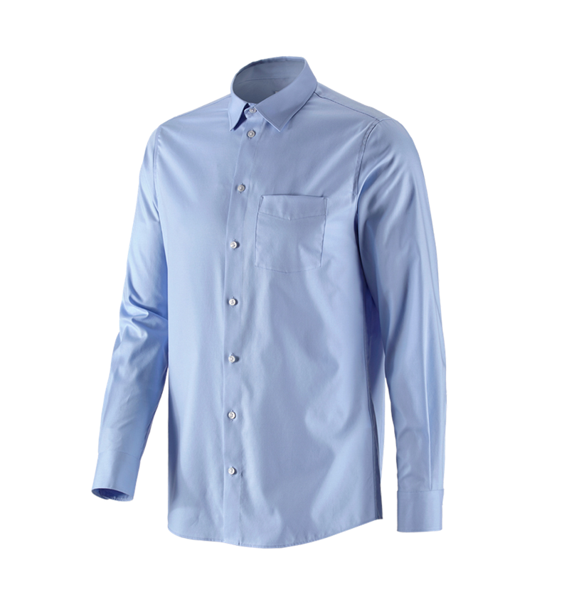 Tričká, pulóvre a košele: Obchodná košeľa e.s. cotton stretch, regular fit + mrazivá modrá 4