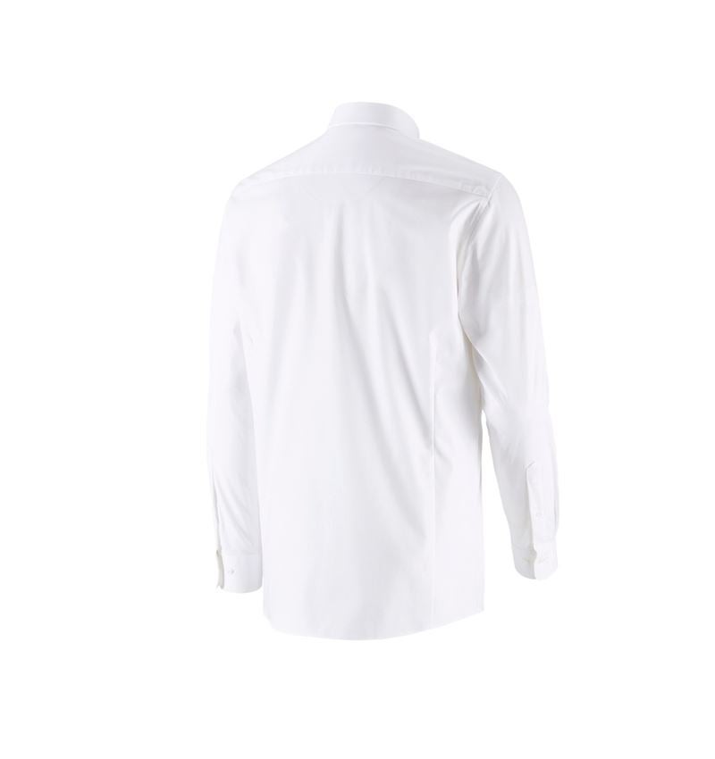 Témy: Obchodná košeľa e.s. cotton stretch, regular fit + biela 5