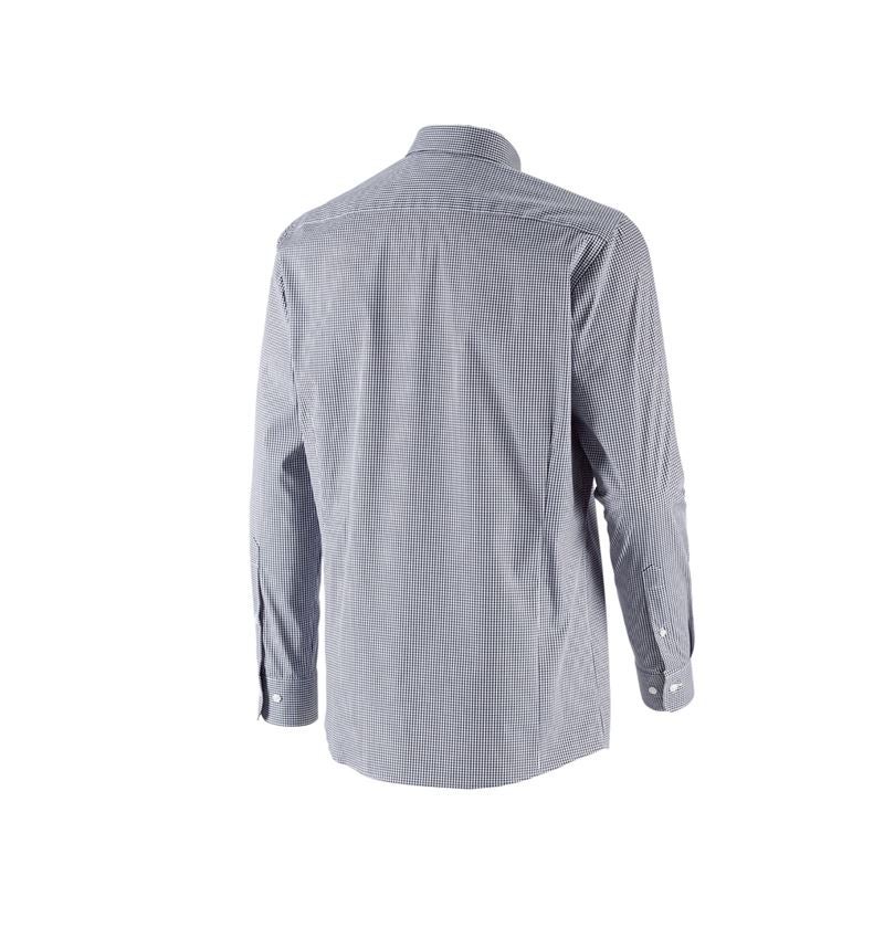Tričká, pulóvre a košele: Obchodná košeľa e.s. cotton stretch, regular fit + tmavomodrá károvaná 5