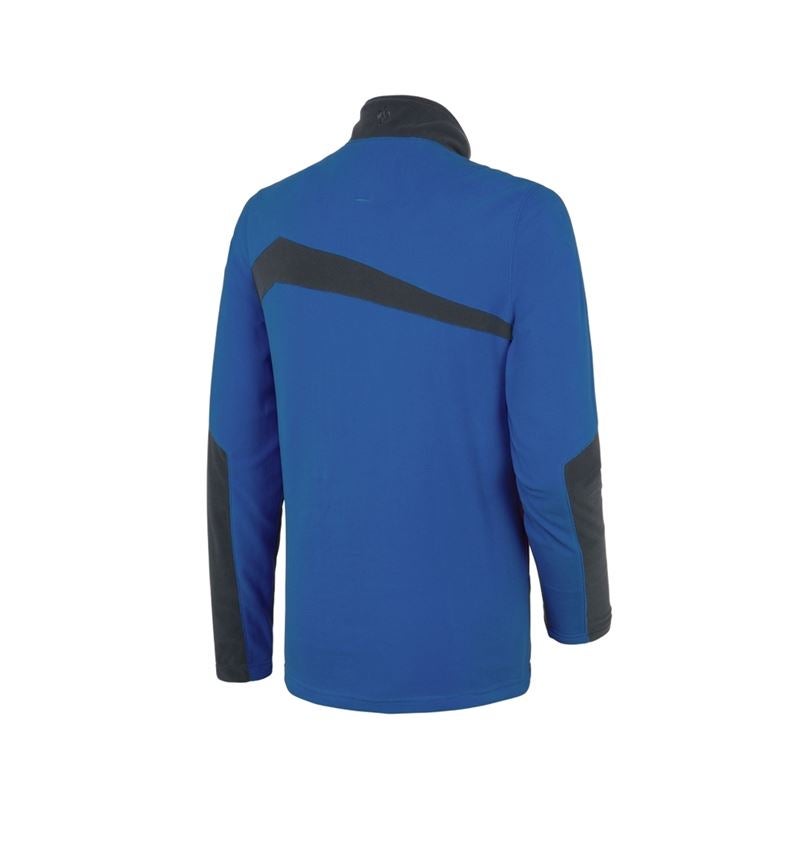 Tričká, pulóvre a košele: Flísový sveter e.s.motion 2020 + enciánová modrá/grafitová 3