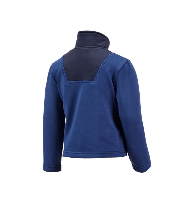 Tričká, pulóvre a košele: Termo strečový funkčný sveter e.s.concrete, detský + alkalická modrá/tmavomodrá 3